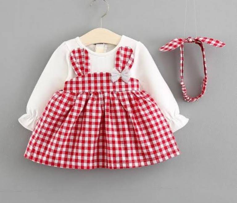 Red & White Dotted Frock – Clothing Inn – Baby Boutique